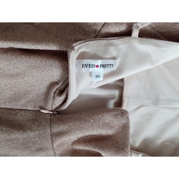 Elegant Rose Gold Women's Dress - Picture 8 of 8